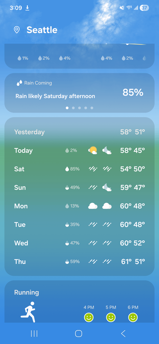 Tomorrow’s Protest will be a wet one. Bring rain gear