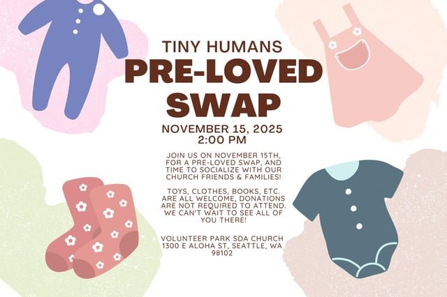 Free baby clothes/gear event in Seattle next month