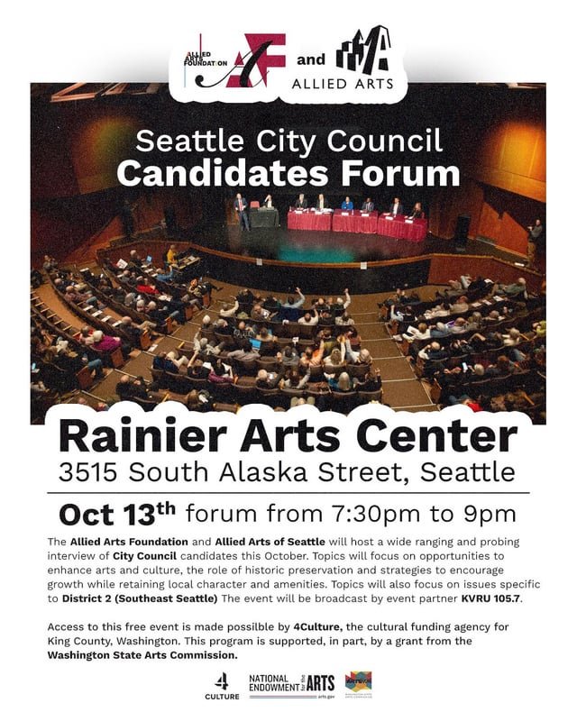 Seattle City Council Candidate Forum