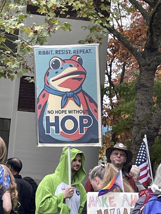 One of my favorite signs seen today
