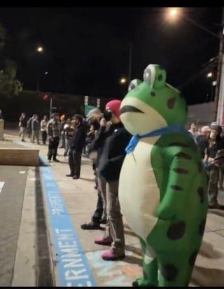 Hey Seattle, Portland is doing the frog as their mascot for the protest. What is the Seattle mascot going to be?