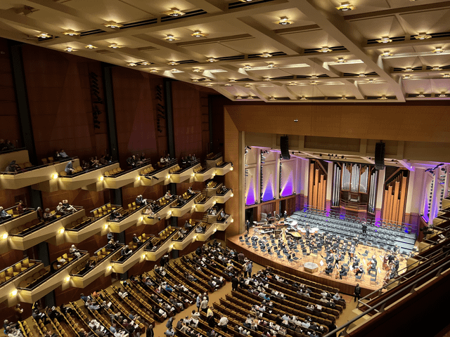 Benaroya Hall is stunning! Home to the Seattle Symphony, a treasure of this city’s cultural life