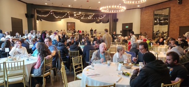 WEST SEATTLE HOLIDAY SCENE: Free community Thanksgiving dinner at The Hall at Fauntleroy