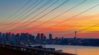 tonight’s sunset from I5