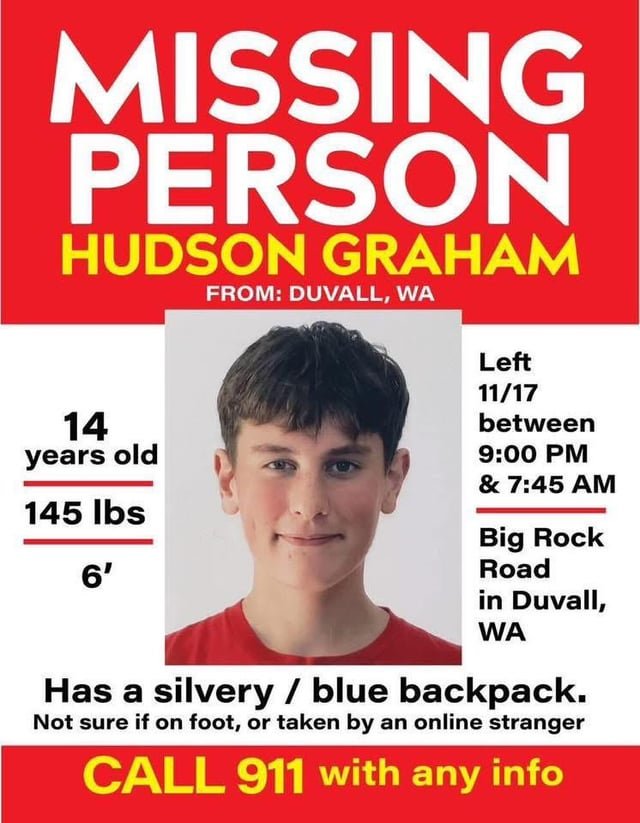 Please help look for Hudson