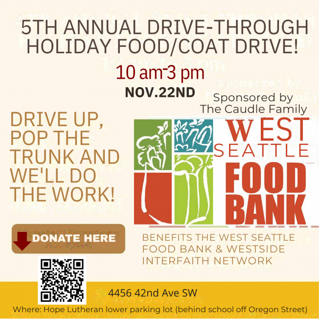 GIVING: Local family’s annual drive-up/ride-up food and coat drive this Saturday