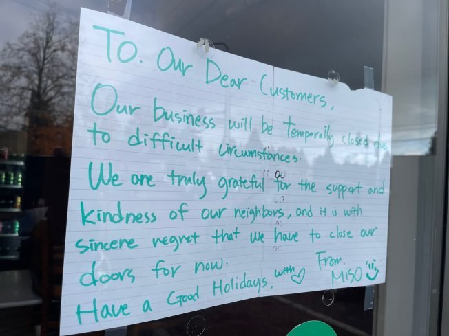BIZNOTE: Miso in Highland Park ‘temporarily closed,’ again