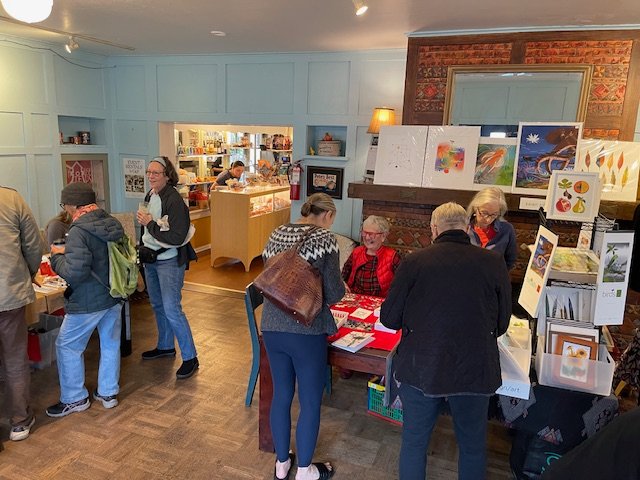 HAPPENING NOW: C & P Coffee’s holiday arts-and-crafts fair