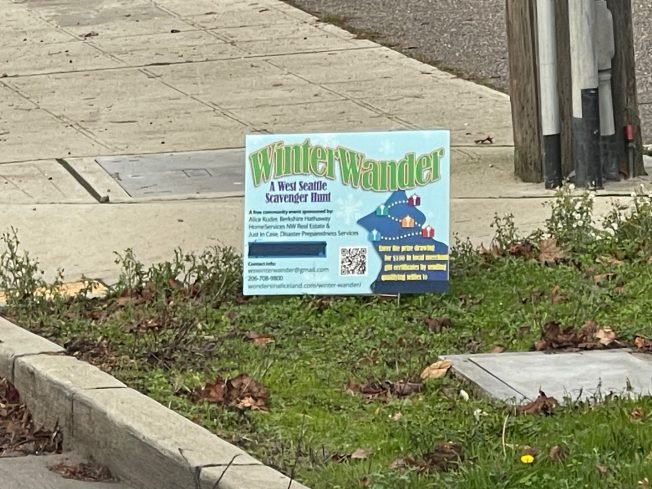 Registered for West Seattle’s holiday scavenger hunt Winter Wander yet?