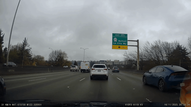 I5 Northbound Hit and Run