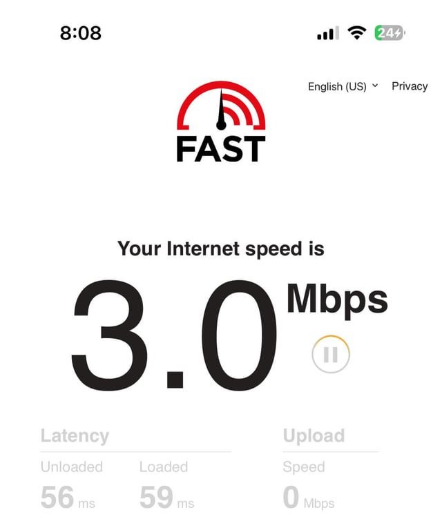 CenturyLink/Quantum Fiber speeds plummeting every evening