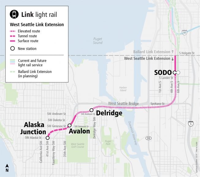 WEEK AHEAD: West Seattle light rail ‘visioning forum’ Monday