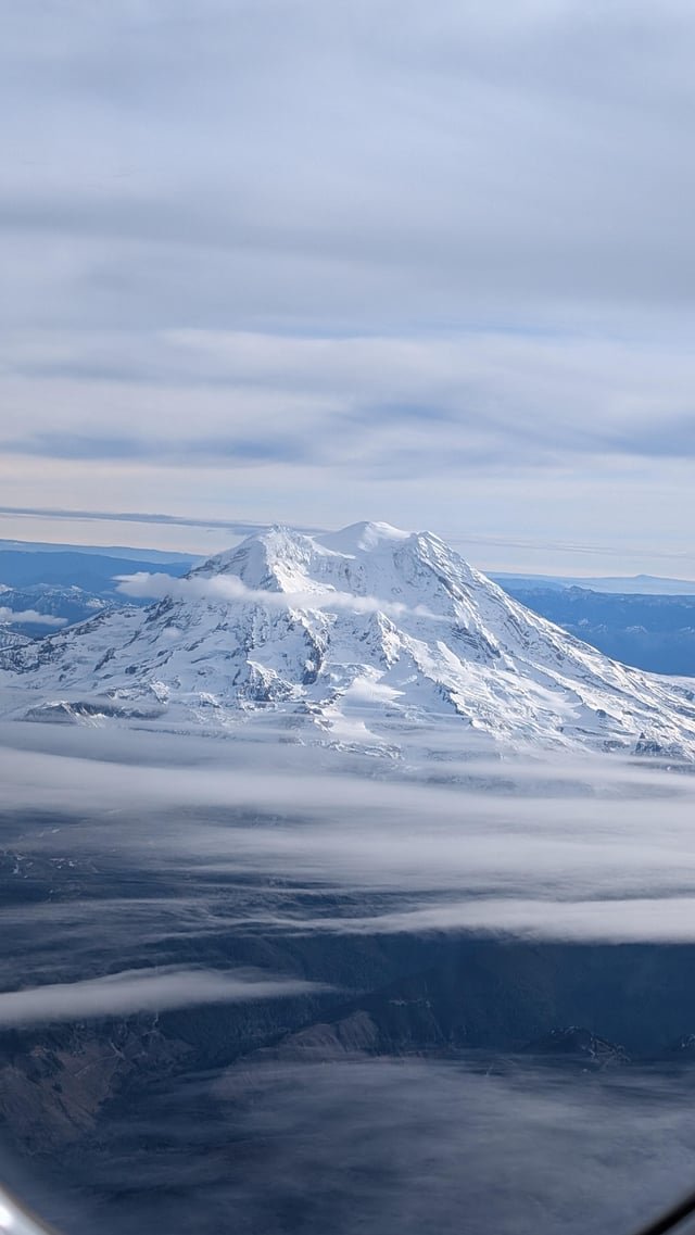 Mountain is always out from 30,000 feet
