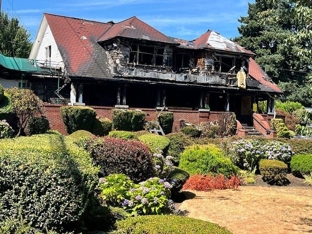 Columbia City’s Historic Funeral Home Property Hits Market After Fire