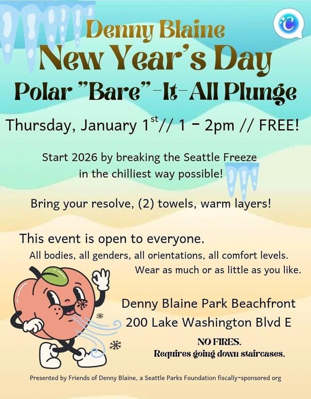 Polar “bare” plunge