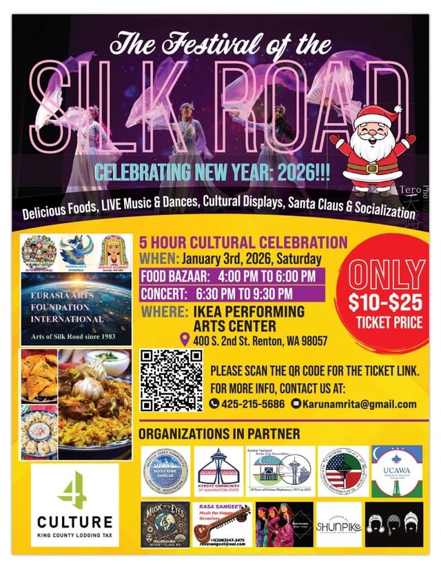🍽️ Multicultural Silk Road Spectacle: World Flavors, Epic Dance & Live Beats – Don’t Miss It
