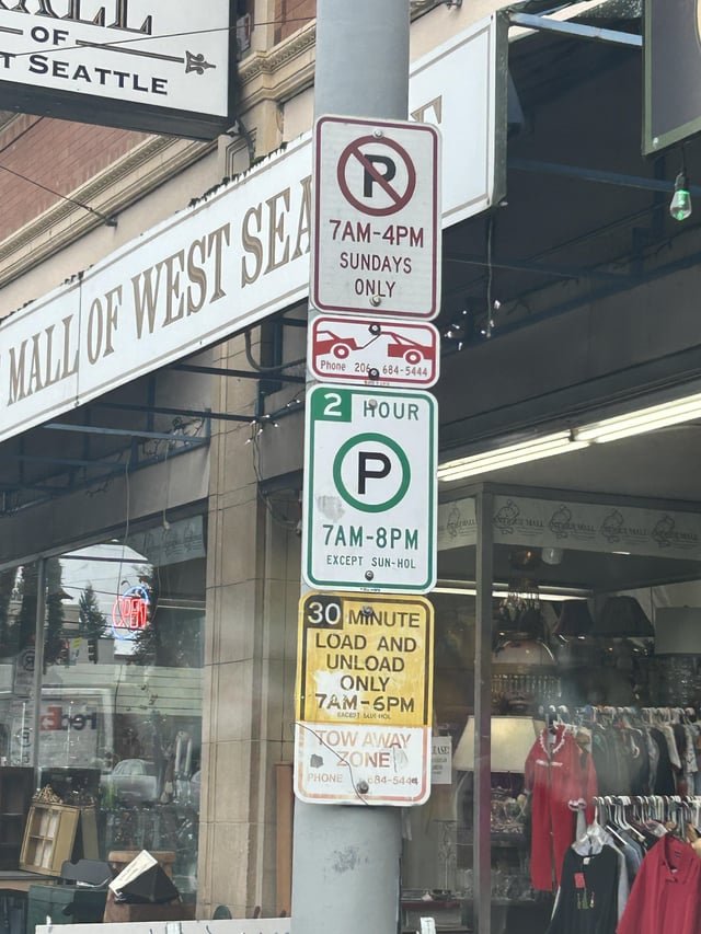 It’s 1pm on a Friday. Can I park here?