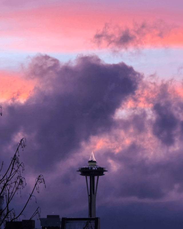 Sunset in Seattle (12/12/2025)
