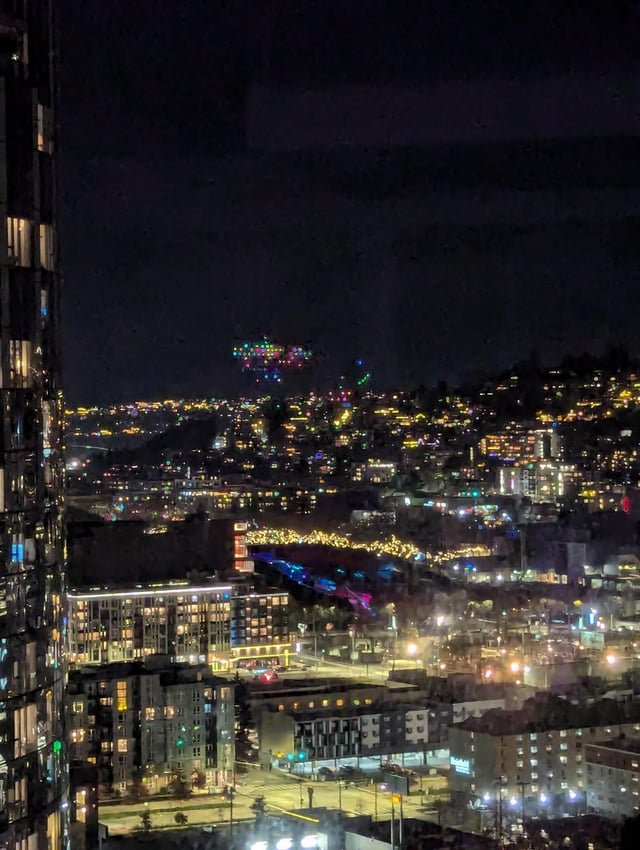 The drones are out tonight!