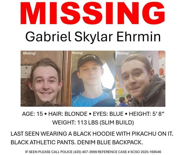 Seattle child missing, please call police if seen, share where you can and give visibility!