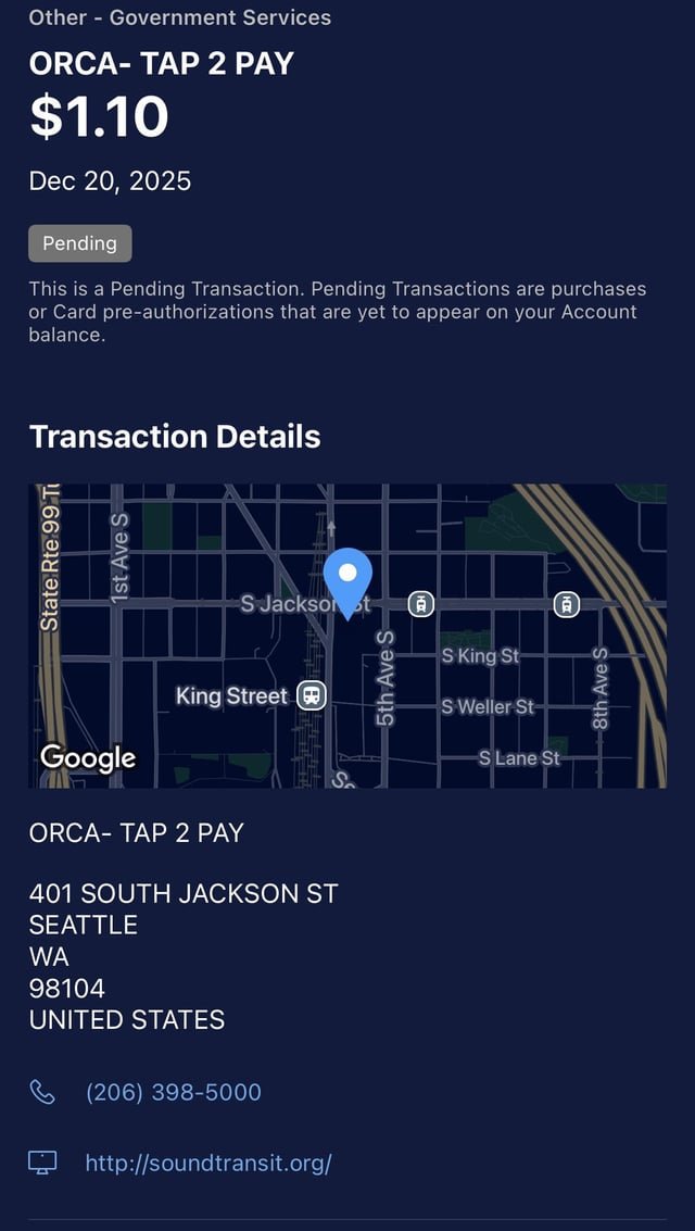 Credit cards can now be used in Orca?