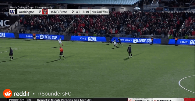 Harrison Burtos’ goal to win the national championship for the Washington Huskies