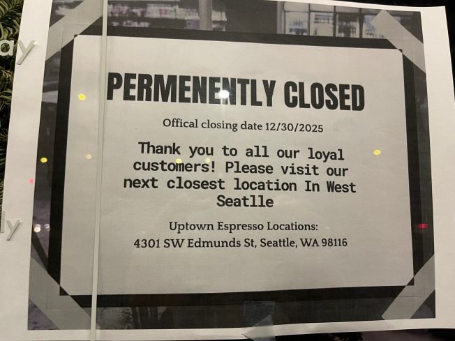 BIZNOTE: Delridge Uptown Espresso closing