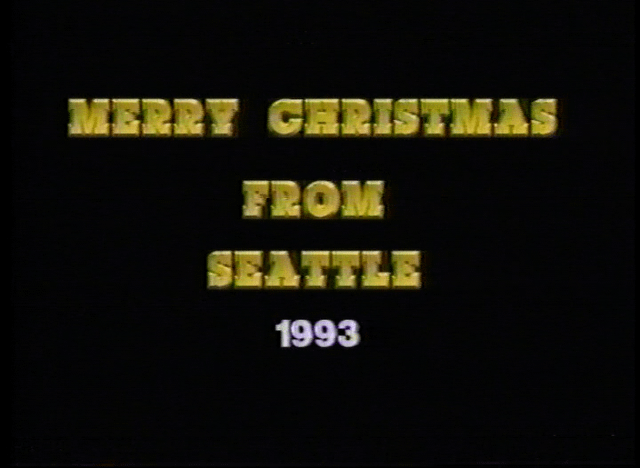Merry Christmas from Seattle, 1993