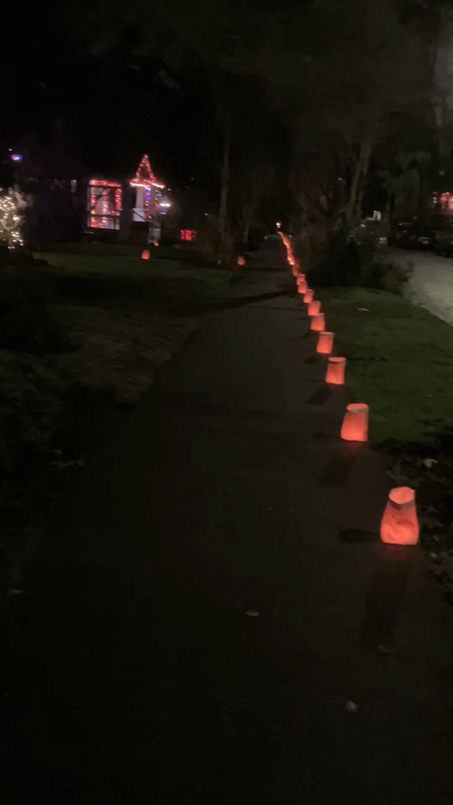 Perfect night for the Ravenna luminaries