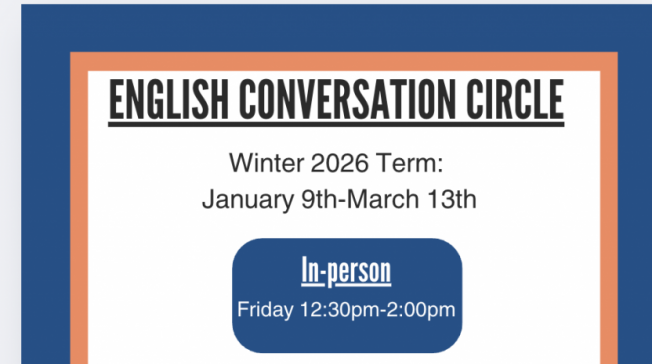 YOU CAN HELP: Volunteer so adult English-language learners can practice conversation
