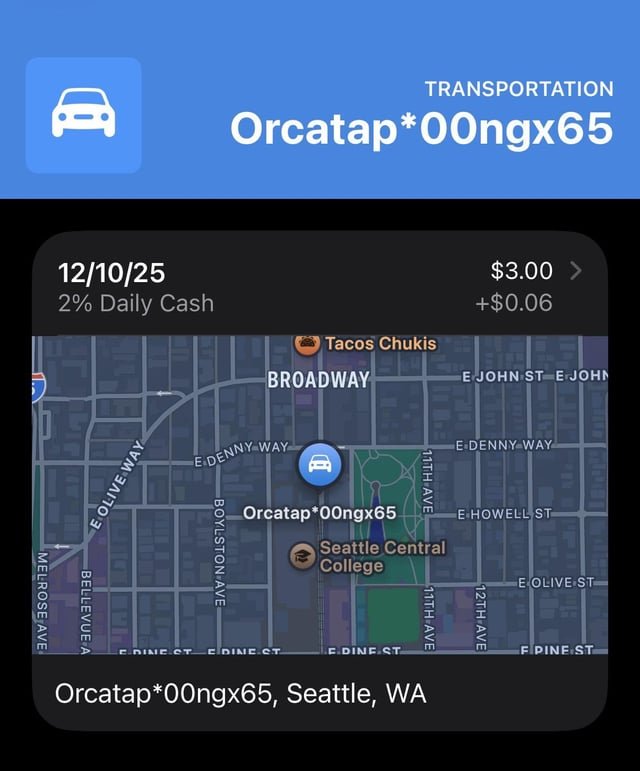 Took long enough, but Orca tap to pay is nearly here