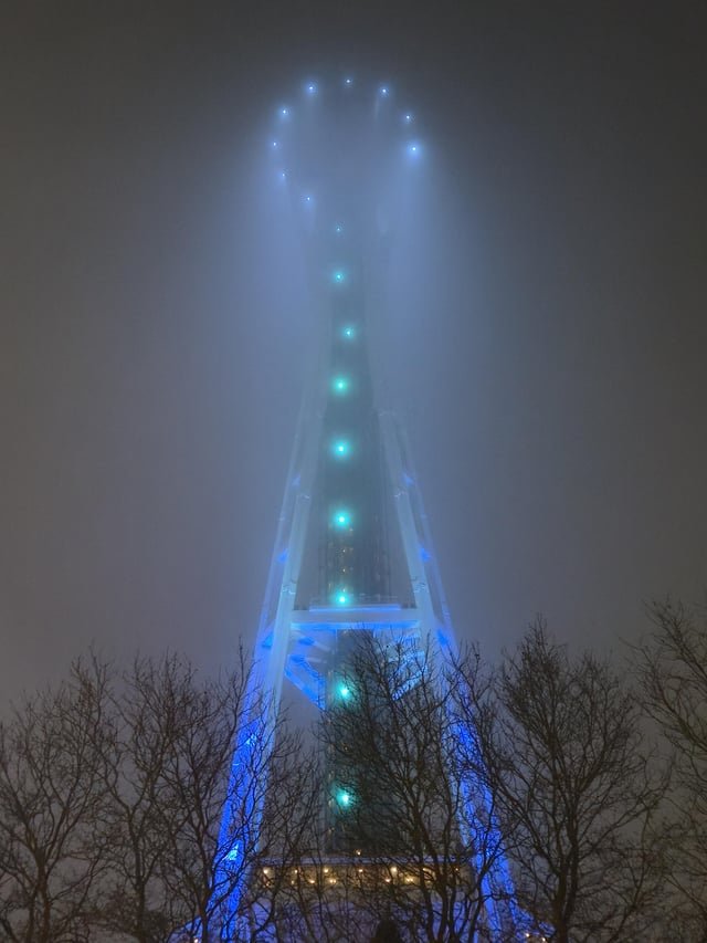Space Needle 8:40pm 12/31/26