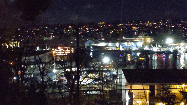 Holiday boat parade