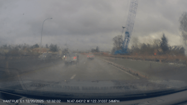 Out of control Tesla going wrong way on exit ramp