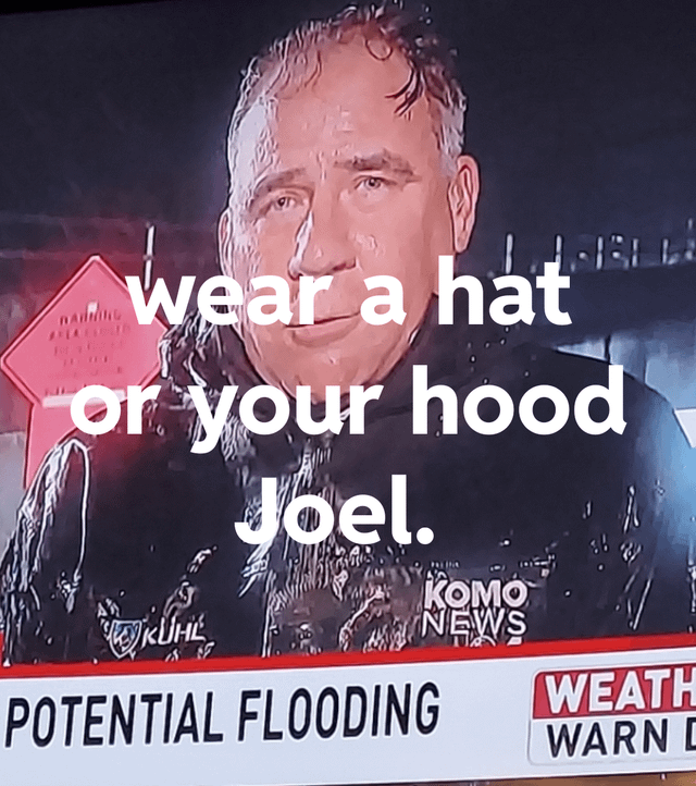 KOMO buy Joel Moreno a hat.