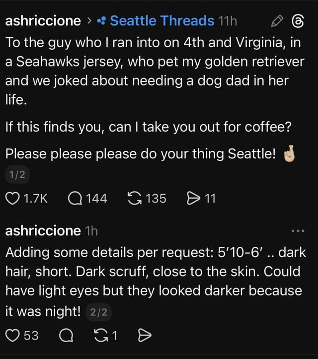 Missed connection! I’m not the OP, just helping a girl out since she doesn’t have Reddit. If this was you, please find her on instagram :)