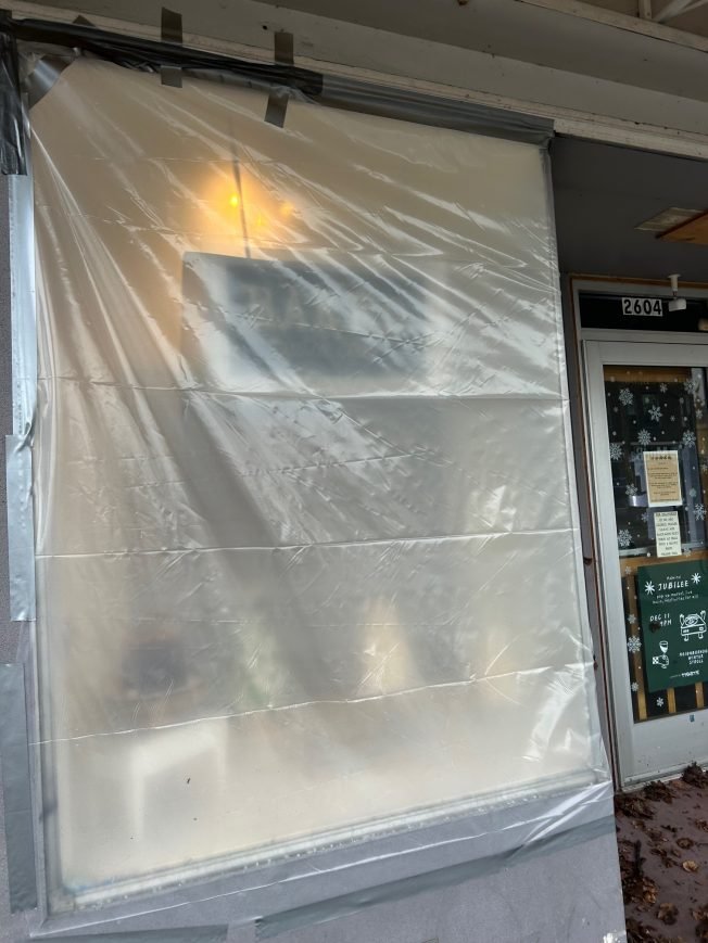 FOLLOWUP: How gingerbread can help fix vandalized windows