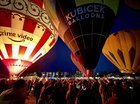 Couple more of the hot air balloons at Greenlake
