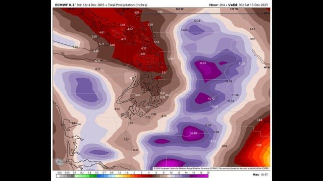 ‘Godzilla atmospheric river’ targets Seattle area with major flooding and landslide threats