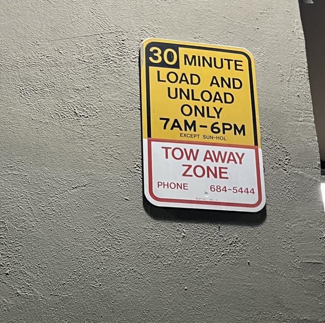 Can I park here after 6pm?