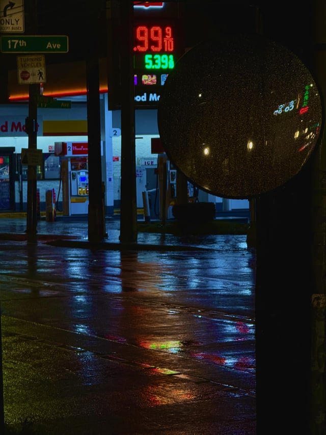 Rainy night on the Hill (taken 12/8/25)