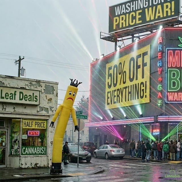 Washington cannabis businesses face massive consolidation, with many seeing an impending new law as the last life raft