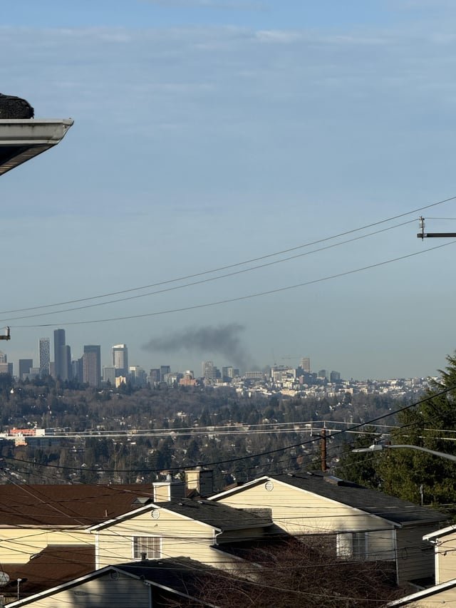 Something is definitely on fire in Seattle
