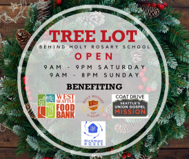 Final weekend for West Seattle’s only nonprofit-benefiting tree lot