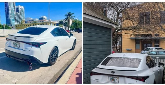 WEST SEATTLE CRIME WATCH: Stolen white Lexus