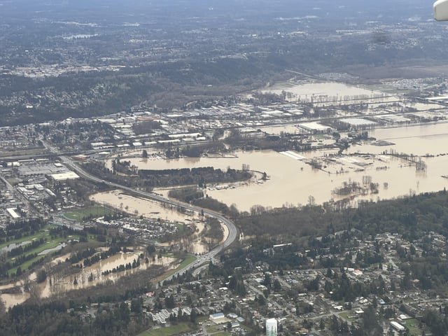 Saw this after taking off from SeaTac