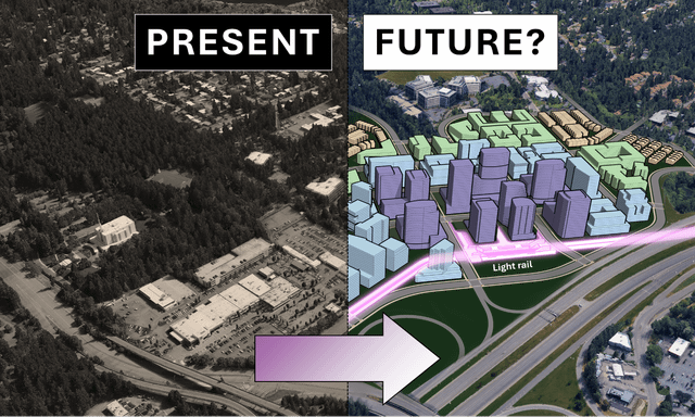 Light Rail Could Transform Bellevue’s Eastgate into Urban Oasis