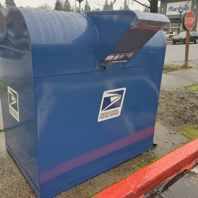 READER REPORT: Westwood Village Post Office’s outdoor mailbox damaged too