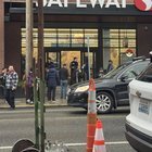 UQA Safeway Filled with Smoke