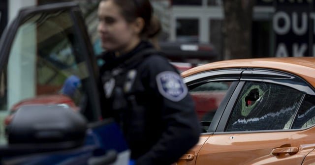 Two found with gunshot wounds in a shooting on I-5 in Seattle